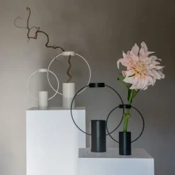 Jarrón Moon 30 cm, arena