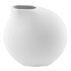 Jarrón Nona blanco, 14 cm