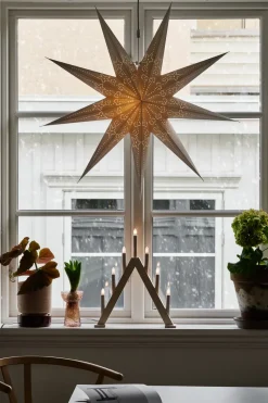 Jarrón para jacintos Flor, Marrón