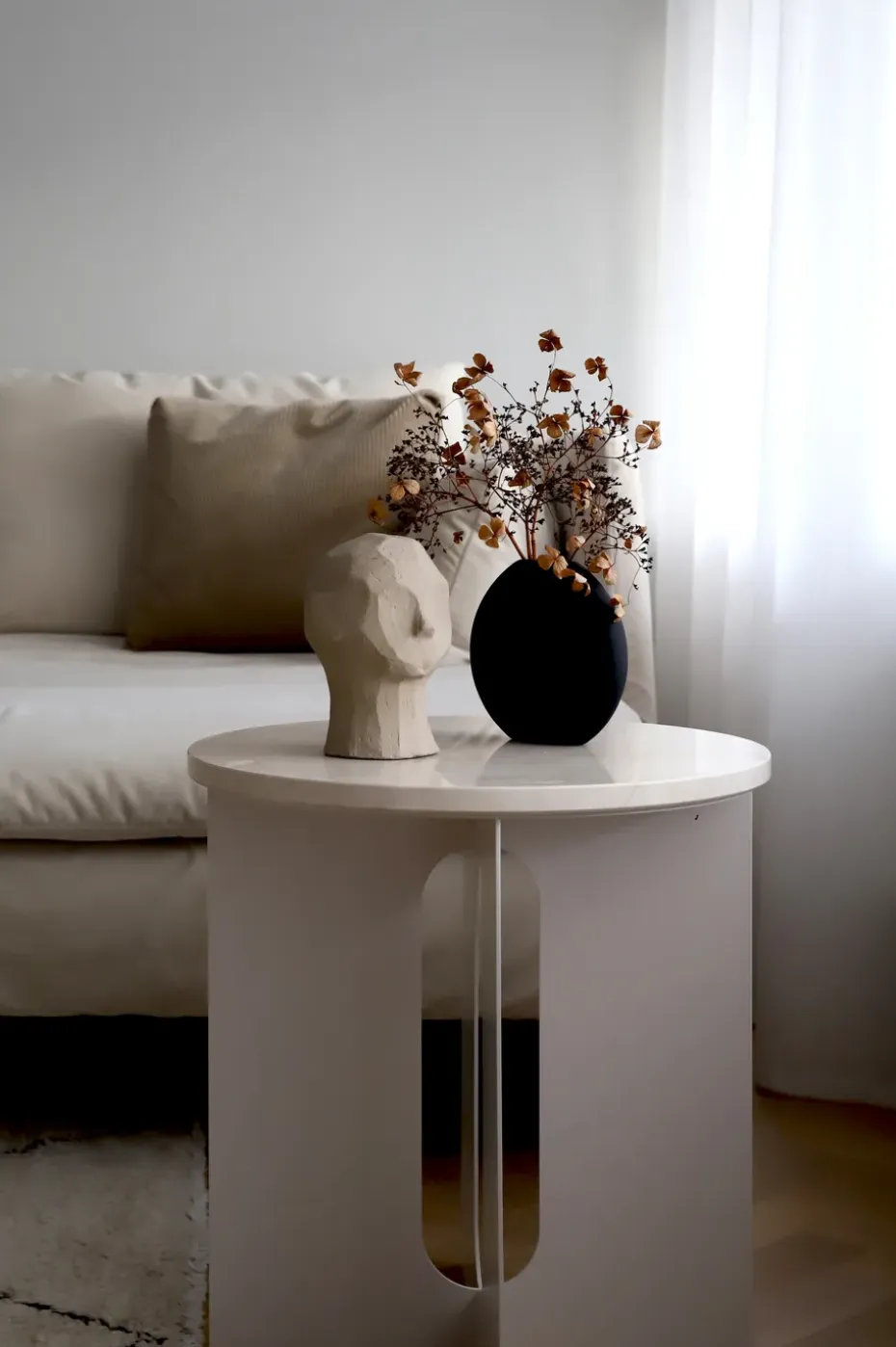 Jarrón Pastille 15 cm, Black