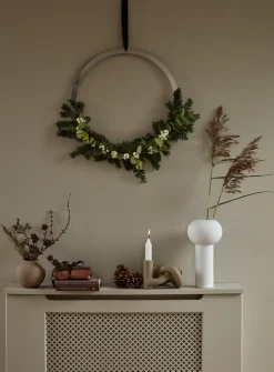 Jarrón Pillar 24 cm, White