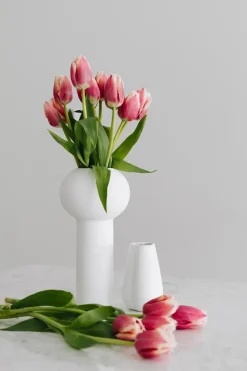 Jarrón Pillar 24 cm, White