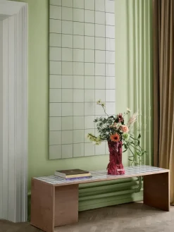 Jarrón Rocky Baroque 35 cm, Hot pink