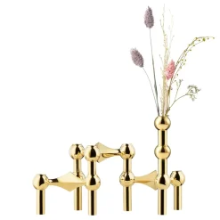 Jarrón STOFF Nagel, latón