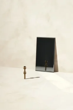 Jarrón STOFF Nagel, Latón bronceado