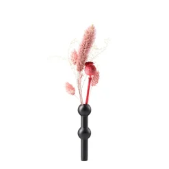 Jarrón STOFF Nagel, negro