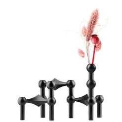 Jarrón STOFF Nagel, negro