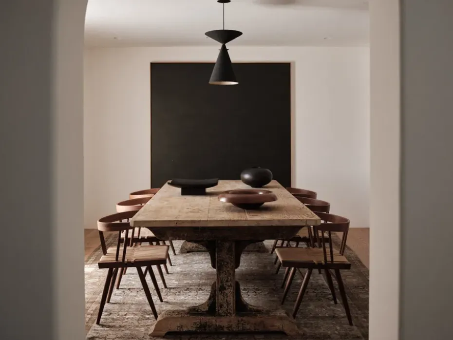 Jarrón Surround 17,5 cm, Madera de mango