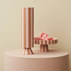 Jarrón Toppu 31 cm, Caramel