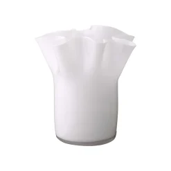 Jarrón Tulip 20 cm, blanco