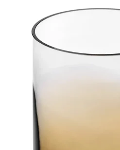 Jarrón Zuma L Ø11x33 cm, Amber