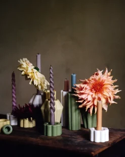 Jarrón/Candelabro Birgit 5 cm, Pale Yellow