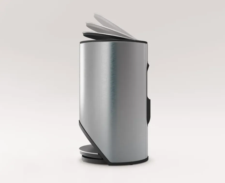 Joseph Joseph Arc cubo de pedal 10 L, Stainless steel