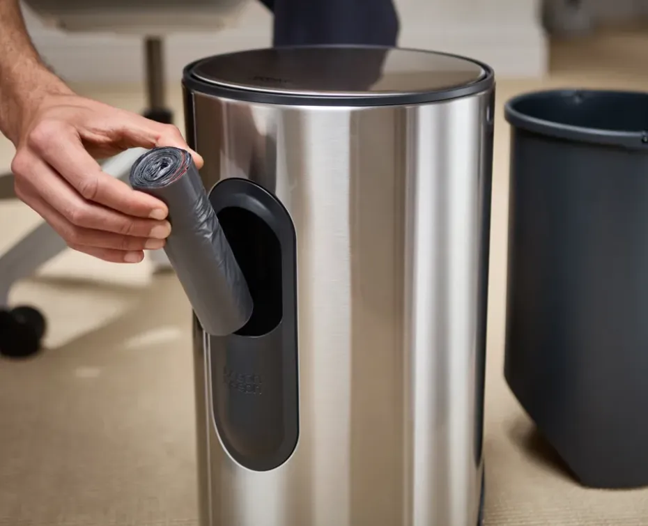 Joseph Joseph Arc cubo de pedal 10 L, Stainless steel