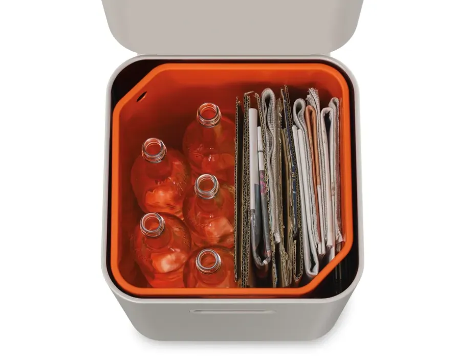 Joseph Joseph Totem Compact cubo de basura 40 L, Stone
