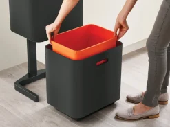 Joseph Joseph Totem Max cubo de basura 60 L, Carbon black