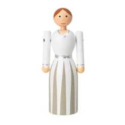 Kay Bojesen novia, Azul-negro-blanco, 12 cm