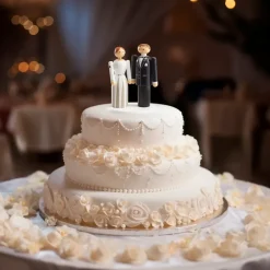 Kay Bojesen novia, Azul-negro-blanco, 12 cm