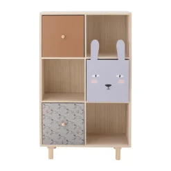 Librería con cajones Calle, Natural