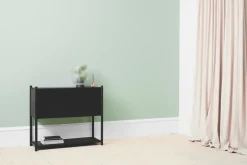 Librería Sceene bookcase C, Roble teñido negro