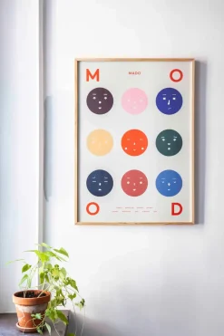 Lámina 9 Moods, 70x100 cm