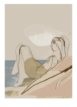 Lámina By the ocean, 50x70 cm