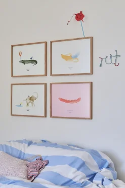 Lámina Coco the Crocodile, 30x40 cm