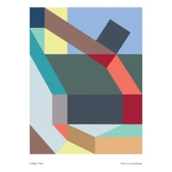 Lámina Collage Three, 30x40 cm