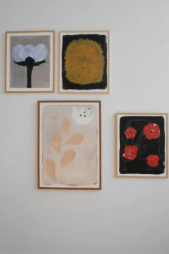 Lámina Dandelion 40x50 cm, amarillo-negro