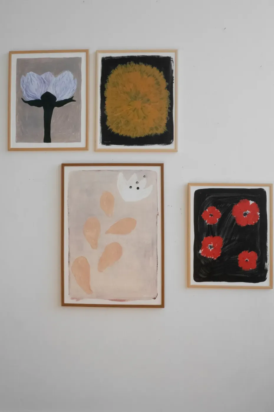 Lámina Dandelion 40x50 cm, amarillo-negro