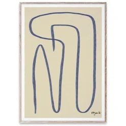 Lámina Different Ways azul, 50x70 cm