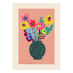 Lámina Flower Studies 02 (Sommar), 50x70 cm