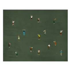 Lámina Golfers, 40x50 cm