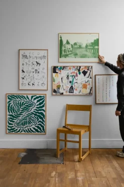 Lámina Green, 70x70 cm