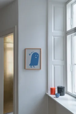 Lámina HouoOouu blue, 30x40 cm