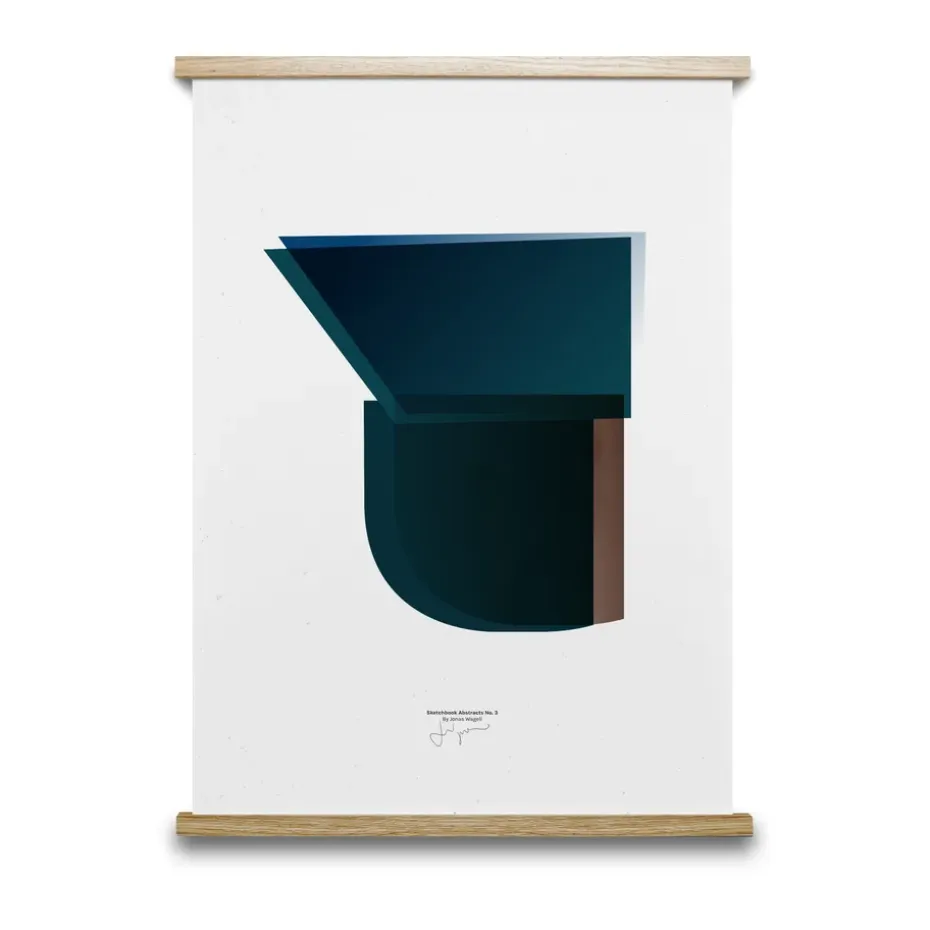 Lámina Sketchbook Abstract 03, 30x40 cm