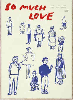 Lámina So Much Love, 50x70 cm