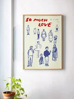 Lámina So Much Love, 50x70 cm