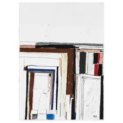 Lámina We only got out at night 50x70 cm, Multi