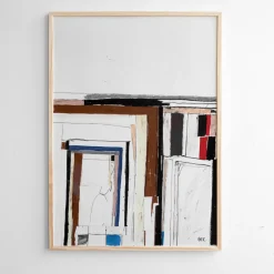 Lámina We only got out at night 50x70 cm, Multi