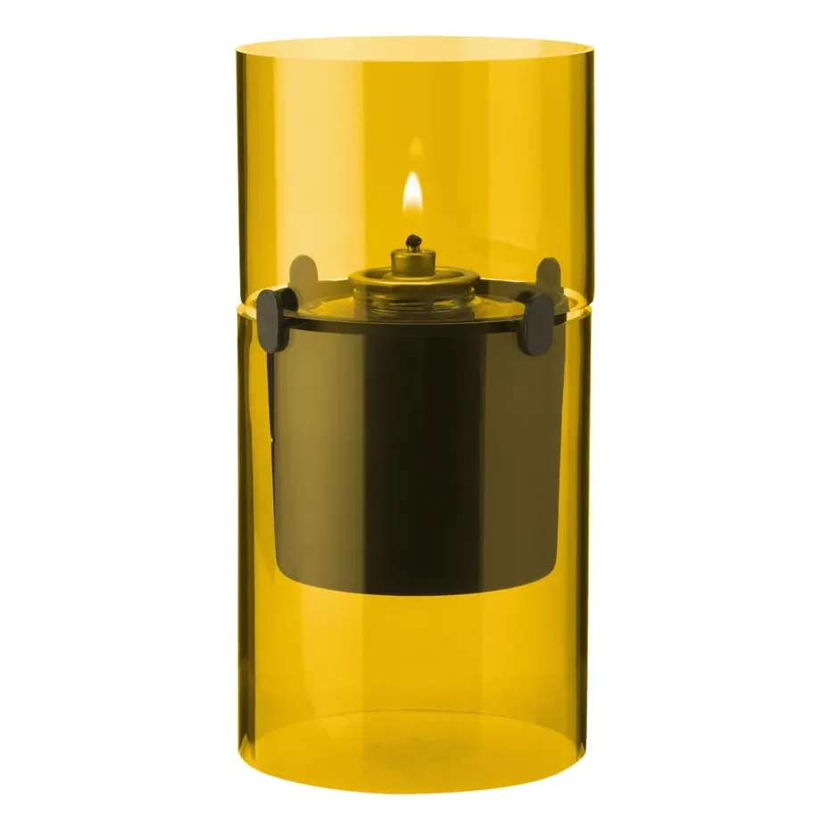 Lámpara de aceite Lucie 17,5 cm, Amber