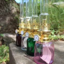 Lámpara de parafina Koholmen, verde