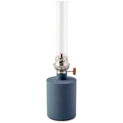 Lámpara de parafina Patina, pequeña, azul