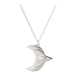 Luna colgante de Navidad 2024, Chapado en paladio