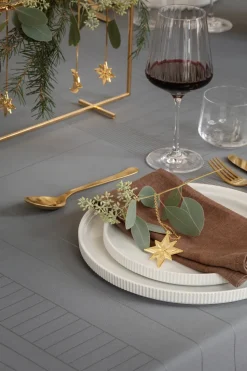 Luna colgante de Navidad 2024, Chapado en oro