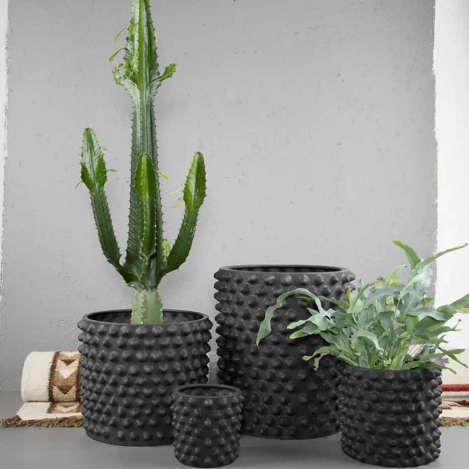 Maceta Cloudy, gris oscuro, Mediana, ø 30 cm