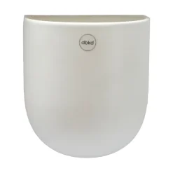Maceta colgante de pared Cut blanco, large