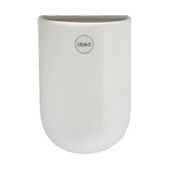 Maceta colgante de pared Cut blanco, medium