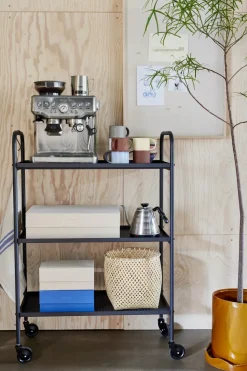 Maceta con base Nami large Ø27 cm, Amber