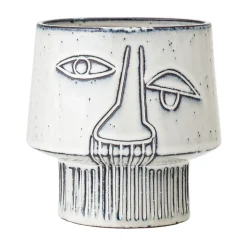 Maceta con pie Bloomingville Ø15 cm, gris